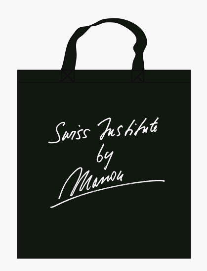 BLACK TOTE BAG BY MANON BLACK TOTE BAG BY MANON