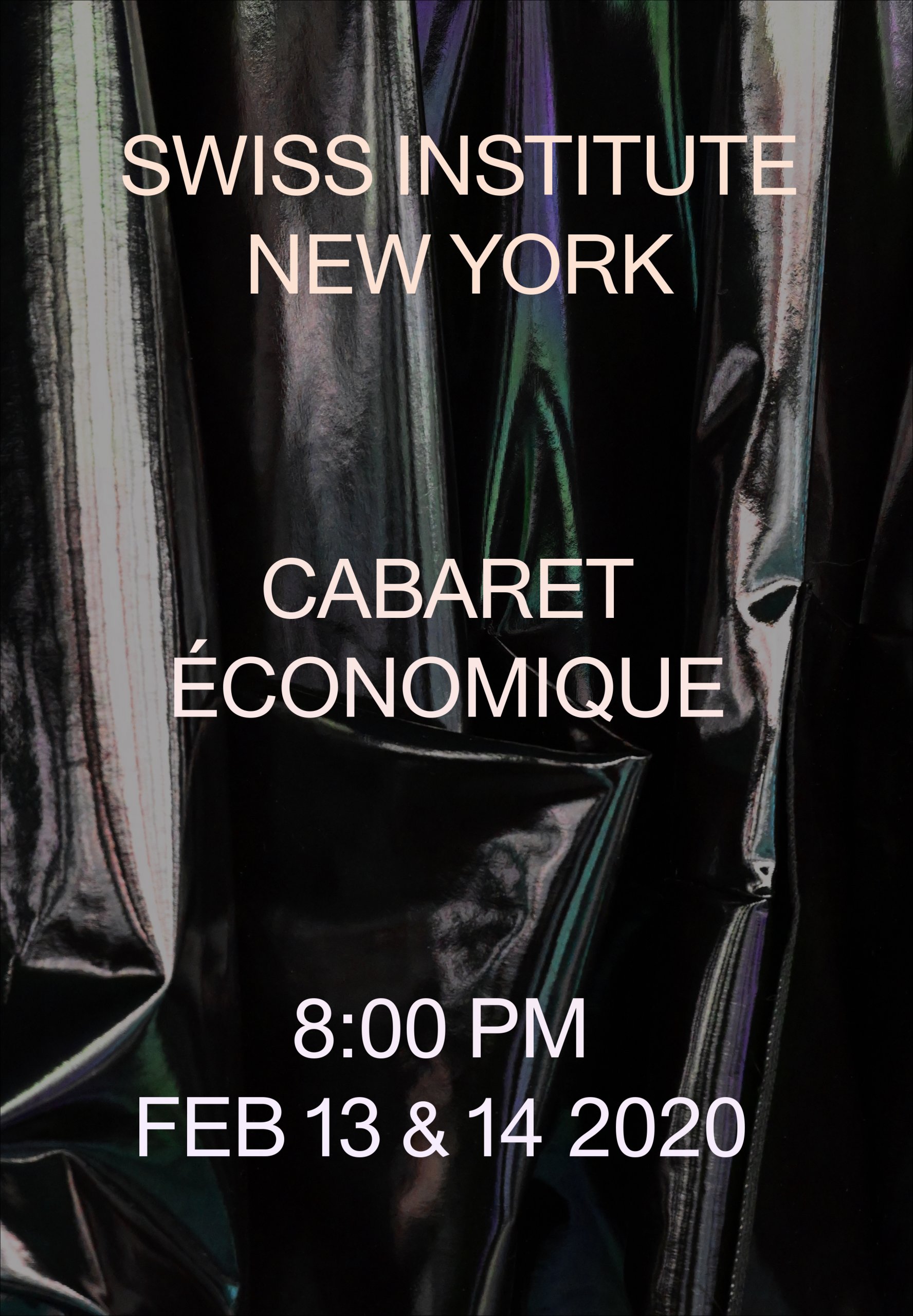 Performance | Cabaret Économique with Irena Haiduk, Dean Kissick, Christian Schmitz and more Swiss Institute