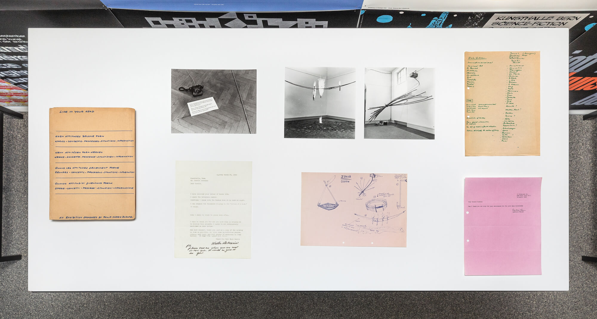 Harald Szeemann Study Room Grandfather A Pioneer Like Us When Attitudes Become Form