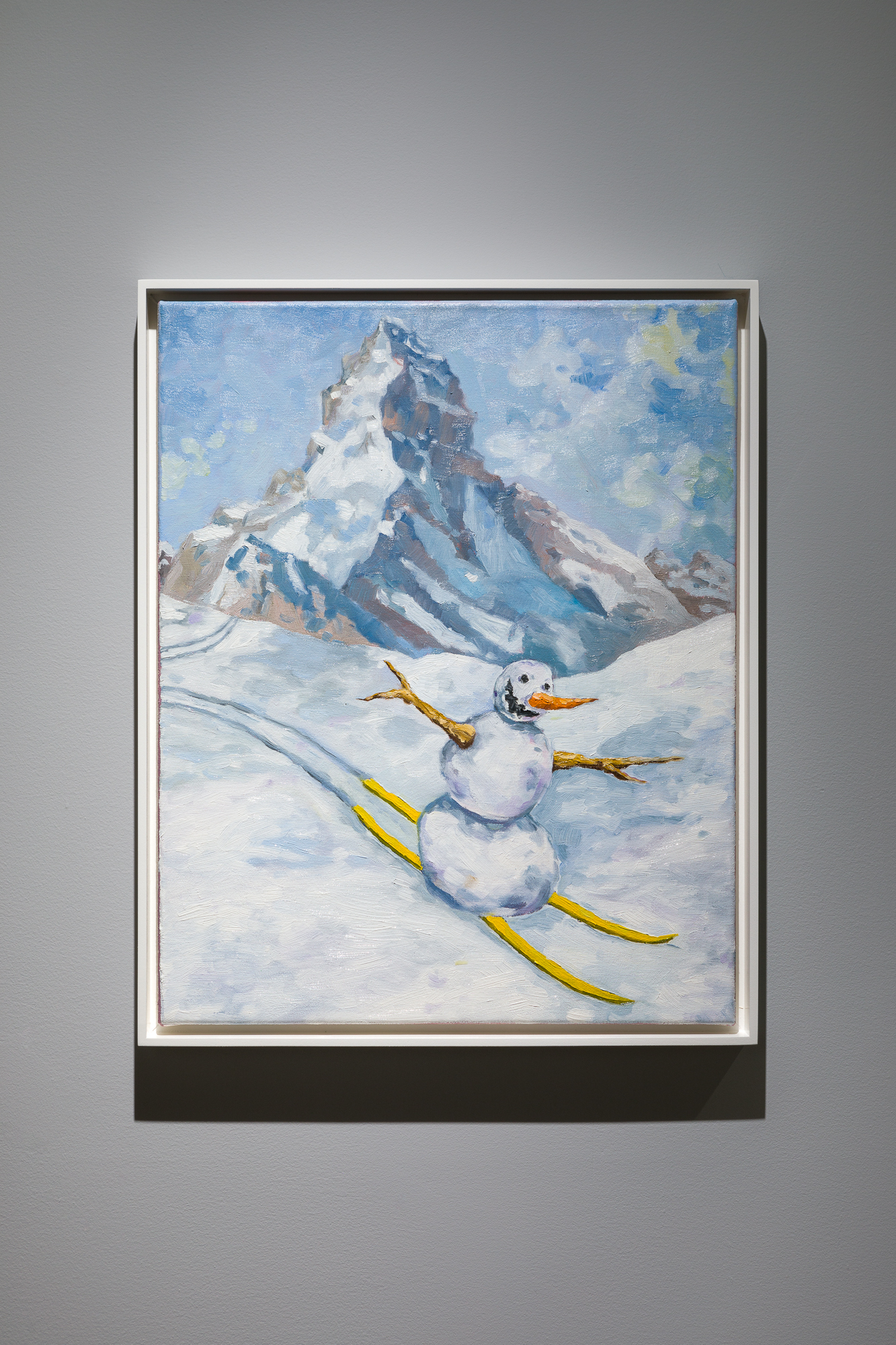 Skiing Snowman: Jan Kiefer Swiss Institute