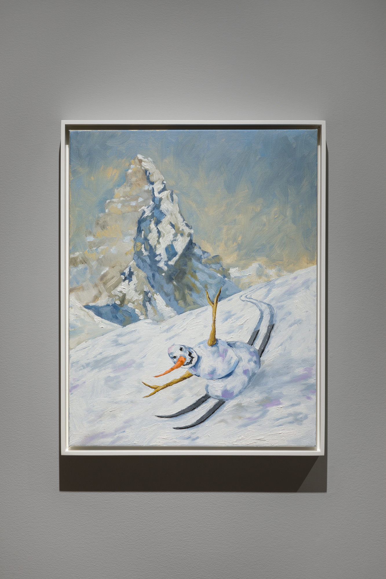 Jan Kiefer: Skiing Snowman Swiss Institute